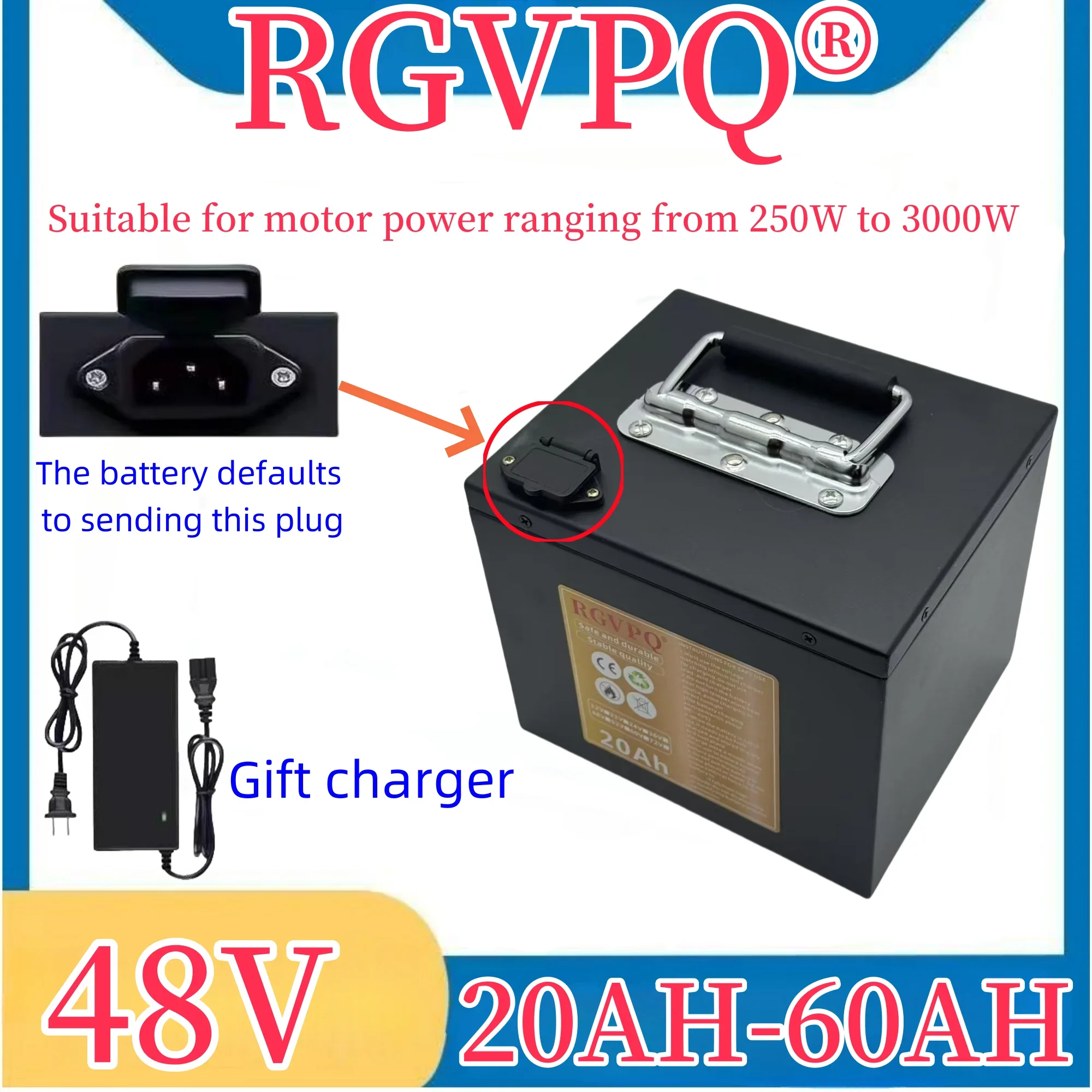Air fast transportation,48V60AH,Full capacity,Send within 24 hours,New 18650 lithium battery,Suitable for motors under 3000W
Air fast transportation,48V60AH,Full capacity,Send within 24 hours,New 18650 lithium battery,Suitable for motors under 3000W