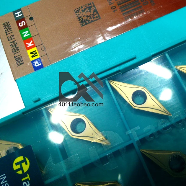 Taegutec Korea Teguk numerical control blade VBMT160404FG TT5080 stainless steel, titanium alloy a box of ten pieces price
Taegutec Korea Teguk numerical control blade VBMT160404FG TT5080 stainless steel, titanium alloy a box of ten pieces price