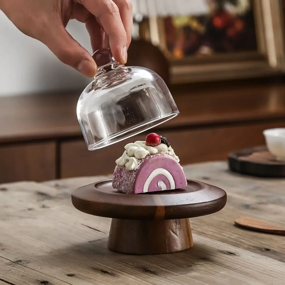 Multi-Function Wooden Cake Tray with Glass Dust Cover Reusable Dessert Display Stand Creative Exquisite Butter Box Bread
Multi-Function Wooden Cake Tray with Glass Dust Cover Reusable Dessert Display Stand Creative Exquisite Butter Box Bread
