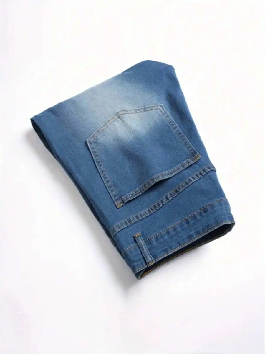 Mens Classic Fit Washed Denim Jeans Straight Cut Casual Everyday Wear
Mens Classic Fit Washed Denim Jeans Straight Cut Casual Everyday Wear