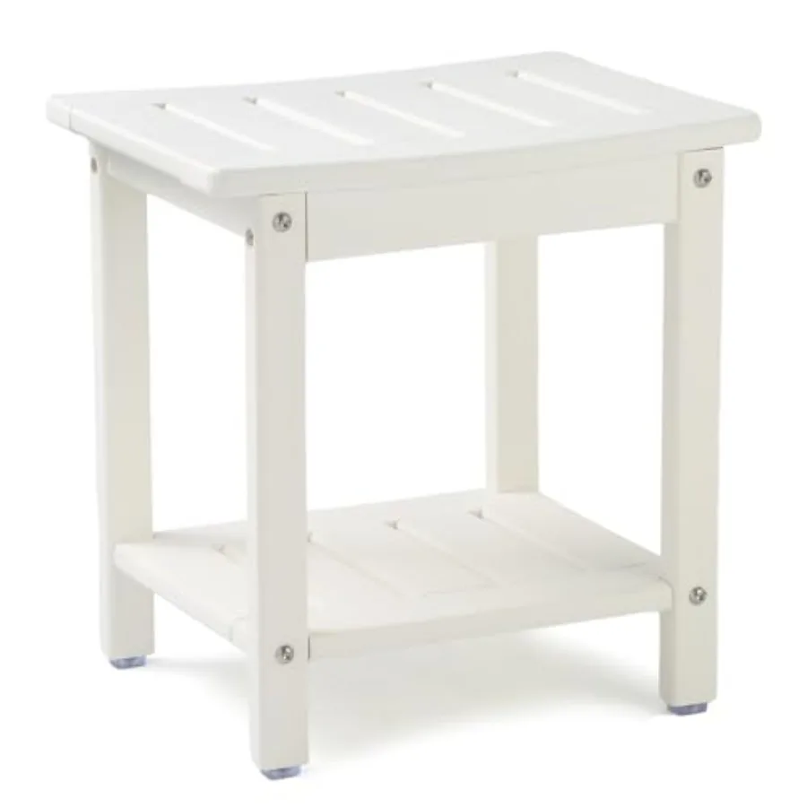 Shower Chair HDPE Shower Bench for Inside Shower to Sit On It Shower Stool with Storage Shelf 2-Tier Spa Stool for Elderly Wate
Shower Chair HDPE Shower Bench for Inside Shower to Sit On It Shower Stool with Storage Shelf 2-Tier Spa Stool for Elderly Wate