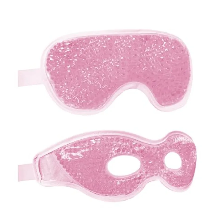 Cooling Eye Mask with Gel Bead 2 Pack Gel Eye Mask Cold Eye Mask for Relaxtion, Puffy Eyes Reusable Cold and Warm Compress for
Cooling Eye Mask with Gel Bead 2 Pack Gel Eye Mask Cold Eye Mask for Relaxtion, Puffy Eyes Reusable Cold and Warm Compress for
