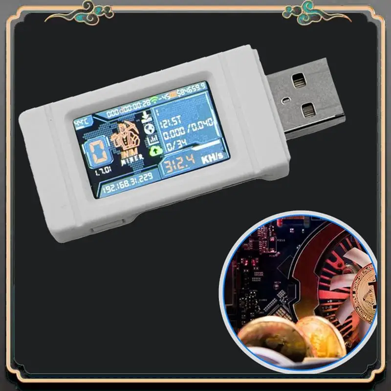 ASMA-Nerdminer NM Solo Lottery Mining USB-майнер, 313 кГц/с, с цветным экраном для майнинга мини-биткойн BTC
ASMA-Nerdminer NM Solo Lottery Mining USB-майнер, 313 кГц/с, с цветным экраном для майнинга мини-биткойн BTC