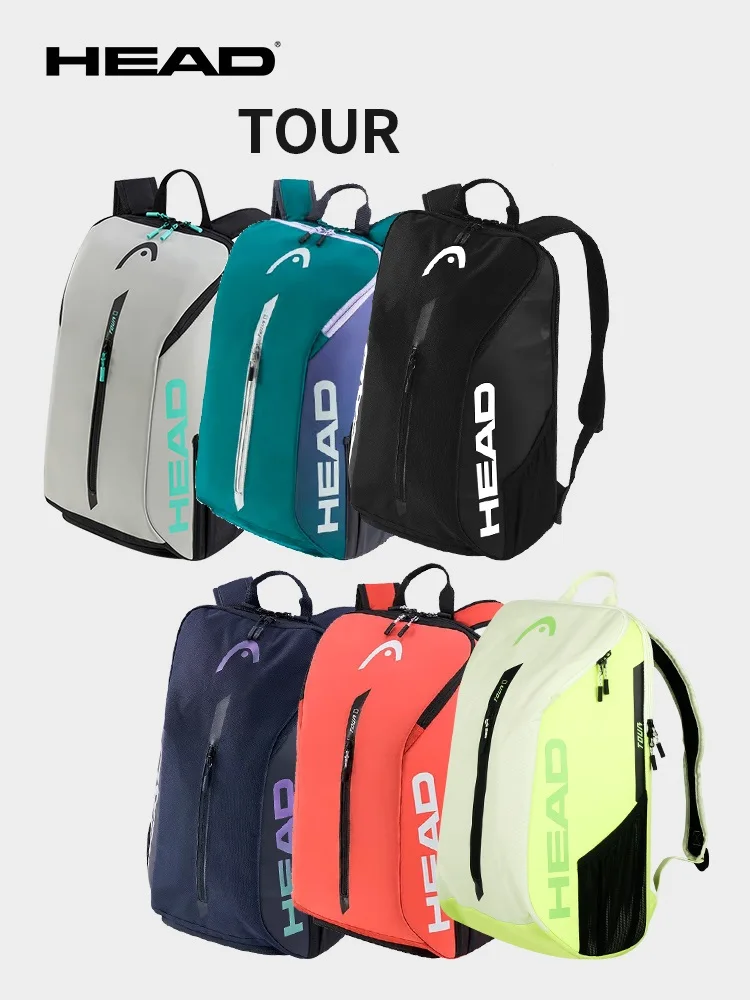 25L Original HEAD Tour Series Tennis Bag Backpack Large Capacity Sport Bag Tennis Racket Tenis Raqueteira Padel Bag Racquet Bag
25L Original HEAD Tour Series Tennis Bag Backpack Large Capacity Sport Bag Tennis Racket Tenis Raqueteira Padel Bag Racquet Bag