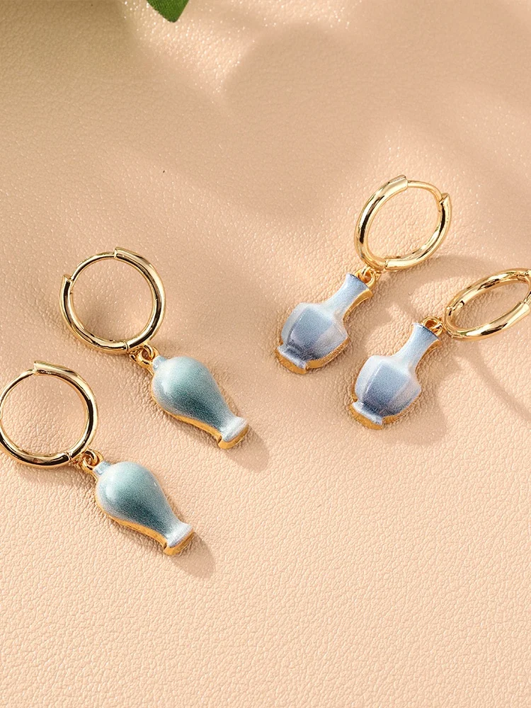 Creative National Museum of China Blue Jewelry Gift Box Lucky Charm Bracelet Necklace Earrings Fine Accessories for Mother
Creative National Museum of China Blue Jewelry Gift Box Lucky Charm Bracelet Necklace Earrings Fine Accessories for Mother