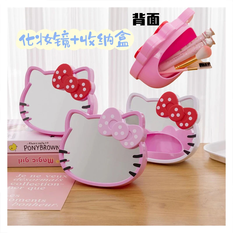 Hello Kitty Kawaii Sanrio Anime Sweet Makeup Mirror Cute Cartoon Portable Ins Storage Box Brush Container Gifts for Girls
Hello Kitty Kawaii Sanrio Anime Sweet Makeup Mirror Cute Cartoon Portable Ins Storage Box Brush Container Gifts for Girls