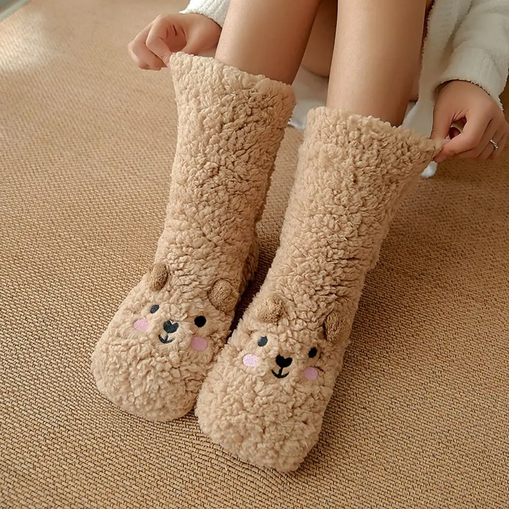 Embroidery Winter Floor Socks Plush Cartoon Thick Thermal Socks Winter Thicken Warm Animal Graphic Socks Winter
Embroidery Winter Floor Socks Plush Cartoon Thick Thermal Socks Winter Thicken Warm Animal Graphic Socks Winter