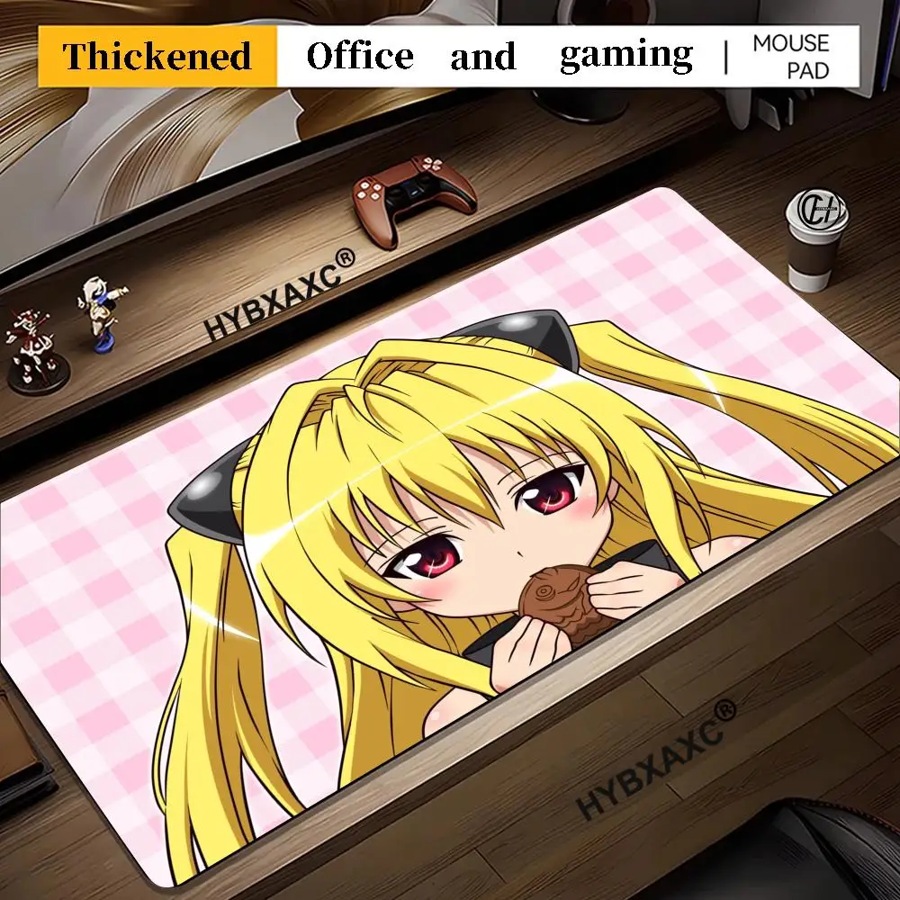 Rubber Mouse Pad To Love-Ru HD Printing Keyboard accessories Desk Mats Kawai Cute Girl Non-Slip Deskmat XXL 90x40cm Extended Pad
Rubber Mouse Pad To Love-Ru HD Printing Keyboard accessories Desk Mats Kawai Cute Girl Non-Slip Deskmat XXL 90x40cm Extended Pad