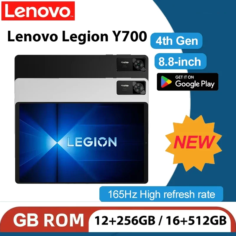 Lenovo Legion Y700 4th Gen TB322FC CN ROM Snapdragon 8 Elite 8 8 Inch 165Hz 7600mAh 68W Fast Charging Gaming Android Tablet PC
Lenovo Legion Y700 4th Gen TB322FC CN ROM Snapdragon 8 Elite 8 8 Inch 165Hz 7600mAh 68W Fast Charging Gaming Android Tablet PC