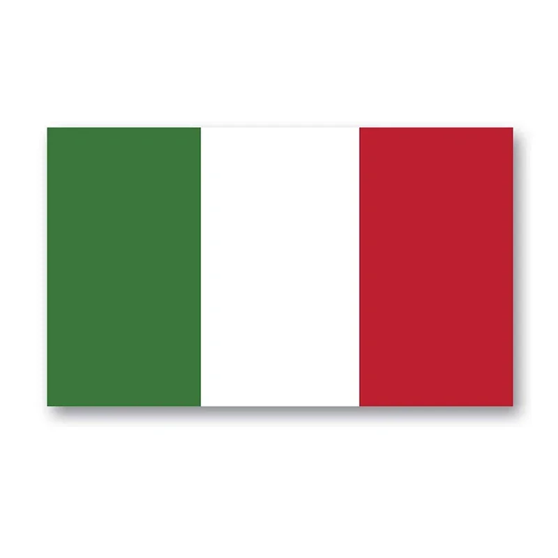 Italian Flag Bumper Stickers Are Made of Durable Waterproof Material, Car/truck Ship/laptop Auto Decoration
Italian Flag Bumper Stickers Are Made of Durable Waterproof Material, Car/truck Ship/laptop Auto Decoration