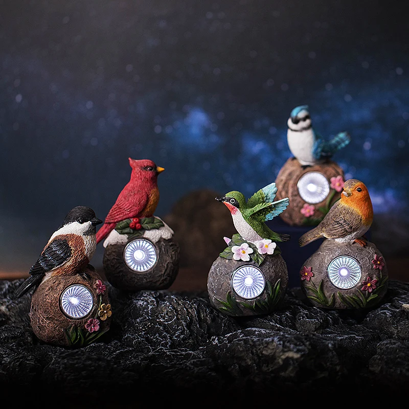 Garden Bird Statues Outdoor Decor Solar Lights Outdoor Statue Garden Decorations Solar Bird Ornaments for Patio Yard Lawn Decor
Garden Bird Statues Outdoor Decor Solar Lights Outdoor Statue Garden Decorations Solar Bird Ornaments for Patio Yard Lawn Decor