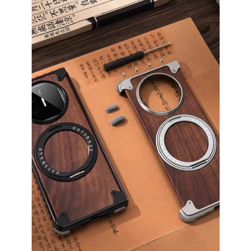 Paifan Walnut Magnetic Case - Collector's Ultra-thin for Huawei Mate X3/X5
Paifan Walnut Magnetic Case - Collector's Ultra-thin for Huawei Mate X3/X5