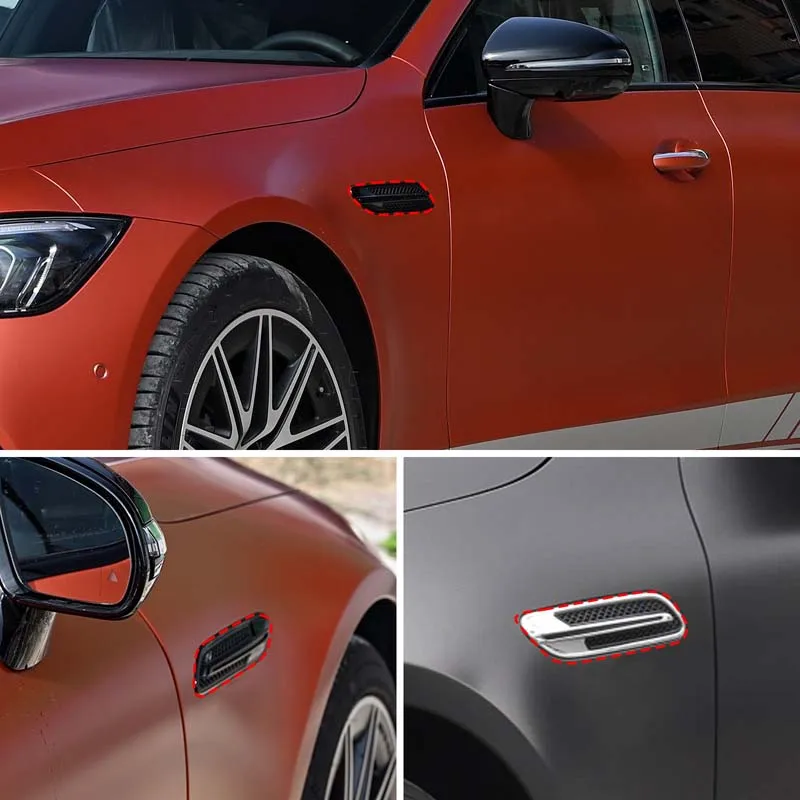 For Mercedes Benz AMG GT50 X290 GT50 GT 53 GT63 2019+ Real Carbon Fiber Car Side Outlet Fender Cover Sticker Car Accessories
For Mercedes Benz AMG GT50 X290 GT50 GT 53 GT63 2019+ Real Carbon Fiber Car Side Outlet Fender Cover Sticker Car Accessories