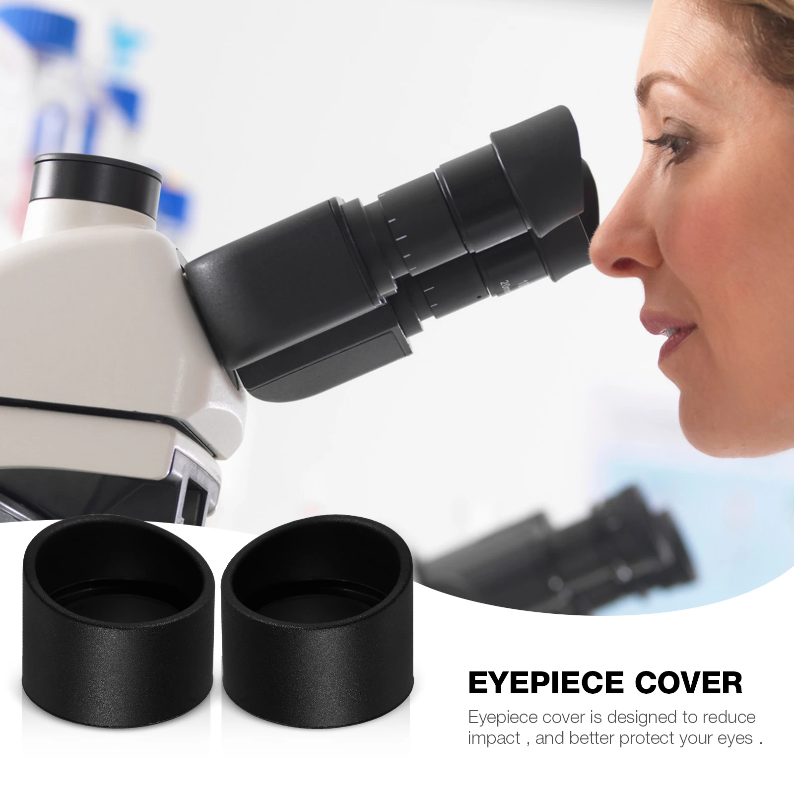 2 pcs Microscope Sheath Rubber Eye Guard Eyepiece Cover Shield Protection Cup for Stereo Microscope Telescope Lens Fine
2 pcs Microscope Sheath Rubber Eye Guard Eyepiece Cover Shield Protection Cup for Stereo Microscope Telescope Lens Fine