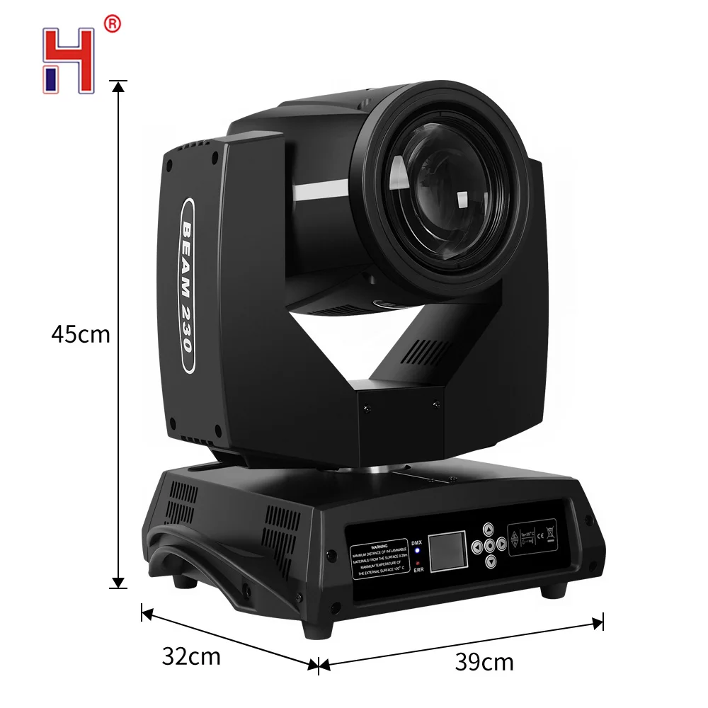 HongYi Moving Head 230W 7R Lamp Lyre Beam Stage Light Super Bright Double Prism DMX Controll For DJ Disco Wedding Nightclub Bar
HongYi Moving Head 230W 7R Lamp Lyre Beam Stage Light Super Bright Double Prism DMX Controll For DJ Disco Wedding Nightclub Bar