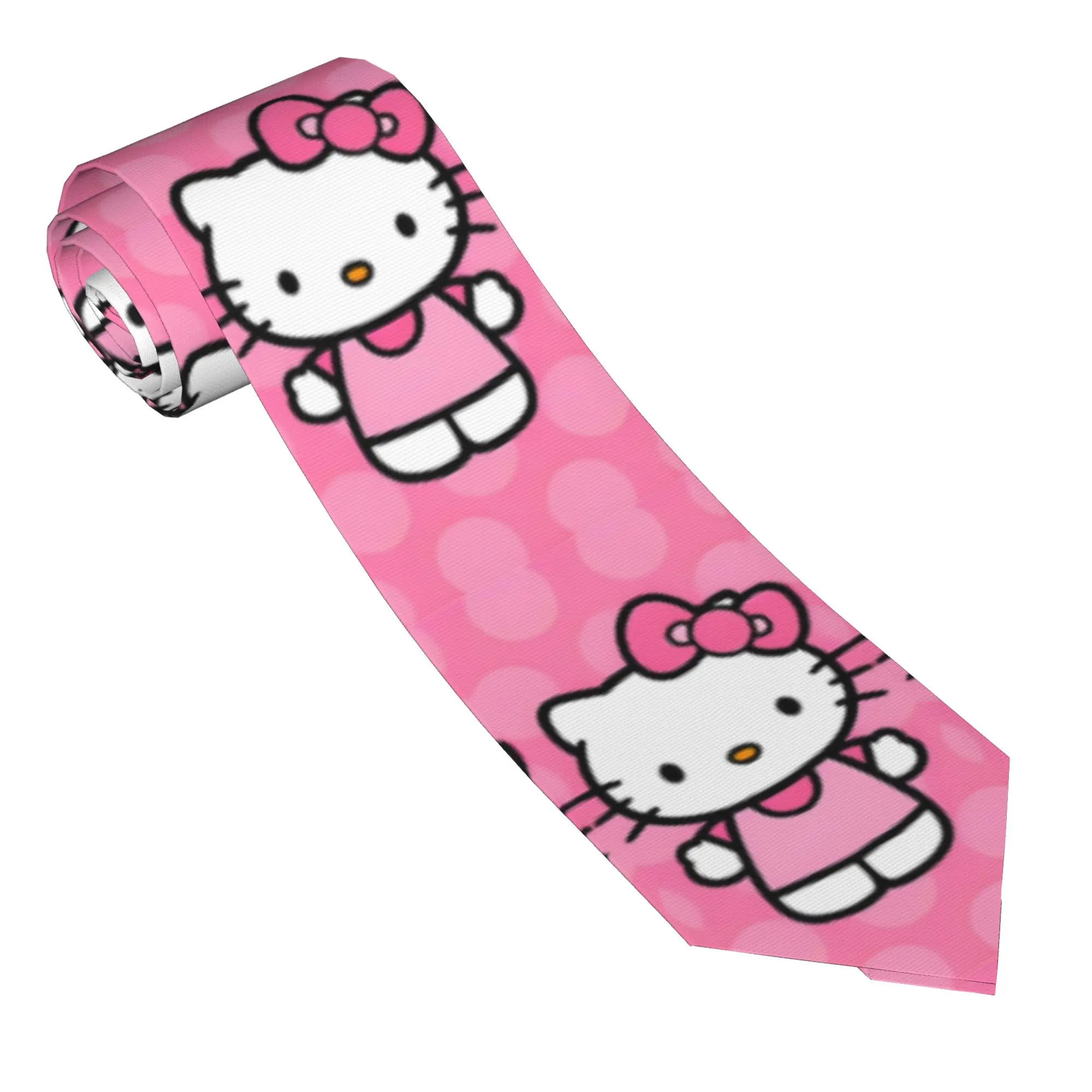 Necktie Hello Kitty Pink Unisex Skinny Polyester 8 cm Narrow Neck Tie Kawaii for Mens Daily Wear Gravatas Wedding Business
Necktie Hello Kitty Pink Unisex Skinny Polyester 8 cm Narrow Neck Tie Kawaii for Mens Daily Wear Gravatas Wedding Business