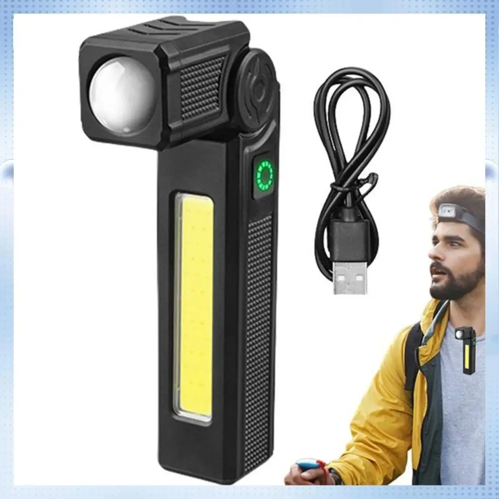 USB Rechargeable COB LED Work Light 120° Rotatable Magnetic Emergency Light Portable Folding Flashlight Camping Fishing Walking
USB Rechargeable COB LED Work Light 120° Rotatable Magnetic Emergency Light Portable Folding Flashlight Camping Fishing Walking