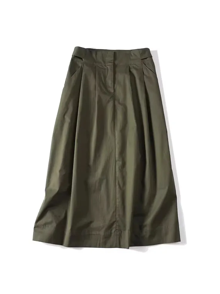 Dave&Di New Women's High-quality Cotton Skirt With High Waist And Slimming Effect Retro Mid Length Casual Skirt
Dave&Di New Women's High-quality Cotton Skirt With High Waist And Slimming Effect Retro Mid Length Casual Skirt