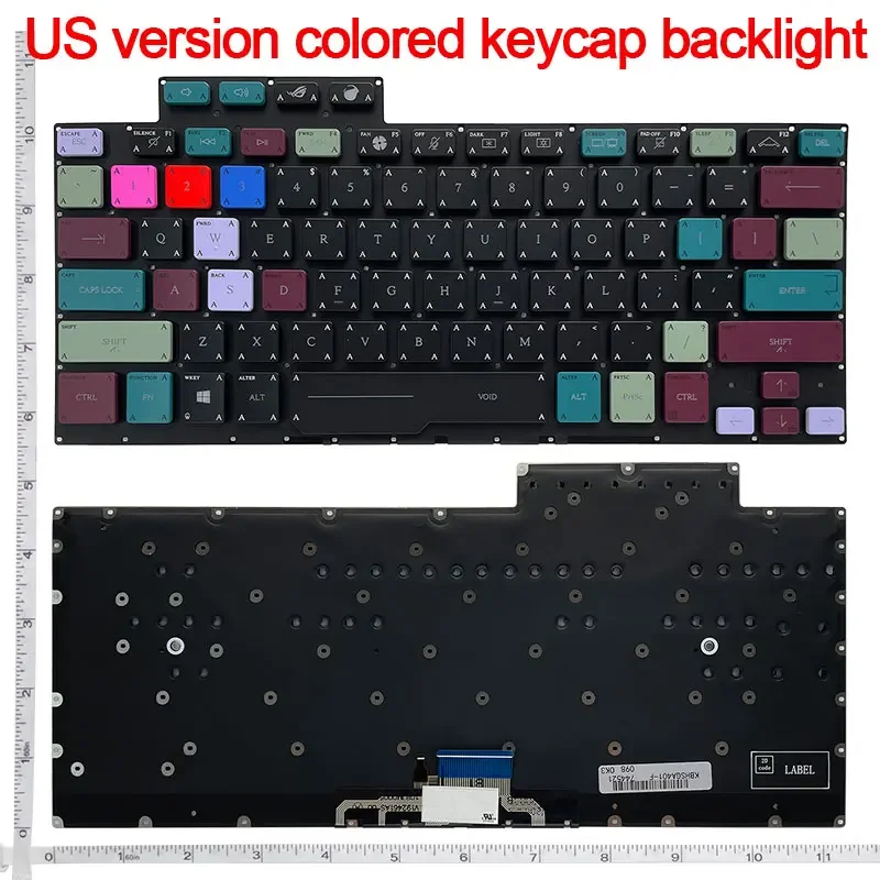 Новая клавиатура США для ASUS ROG Zephyrus G14 GA401 GA401U GA401M GA401Q GA401I GA401IV GA401QM английский ноутбук с подсветкой
Новая клавиатура США для ASUS ROG Zephyrus G14 GA401 GA401U GA401M GA401Q GA401I GA401IV GA401QM английский ноутбук с подсветкой