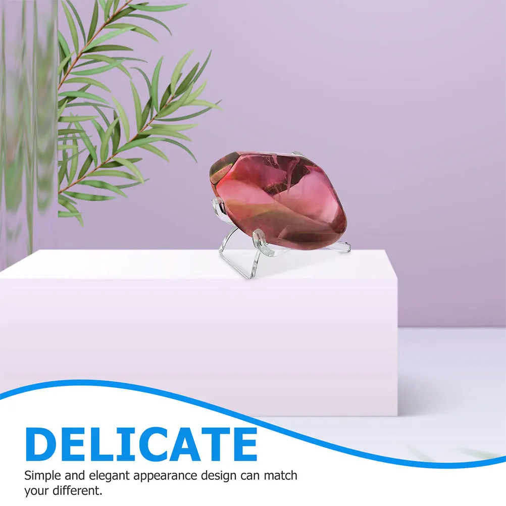 10Pcs Crystal Display Stand Clear Acrylic Mineral Holder Lightweight Portable Display Rack for Jewelry Rock Collection Home
10Pcs Crystal Display Stand Clear Acrylic Mineral Holder Lightweight Portable Display Rack for Jewelry Rock Collection Home