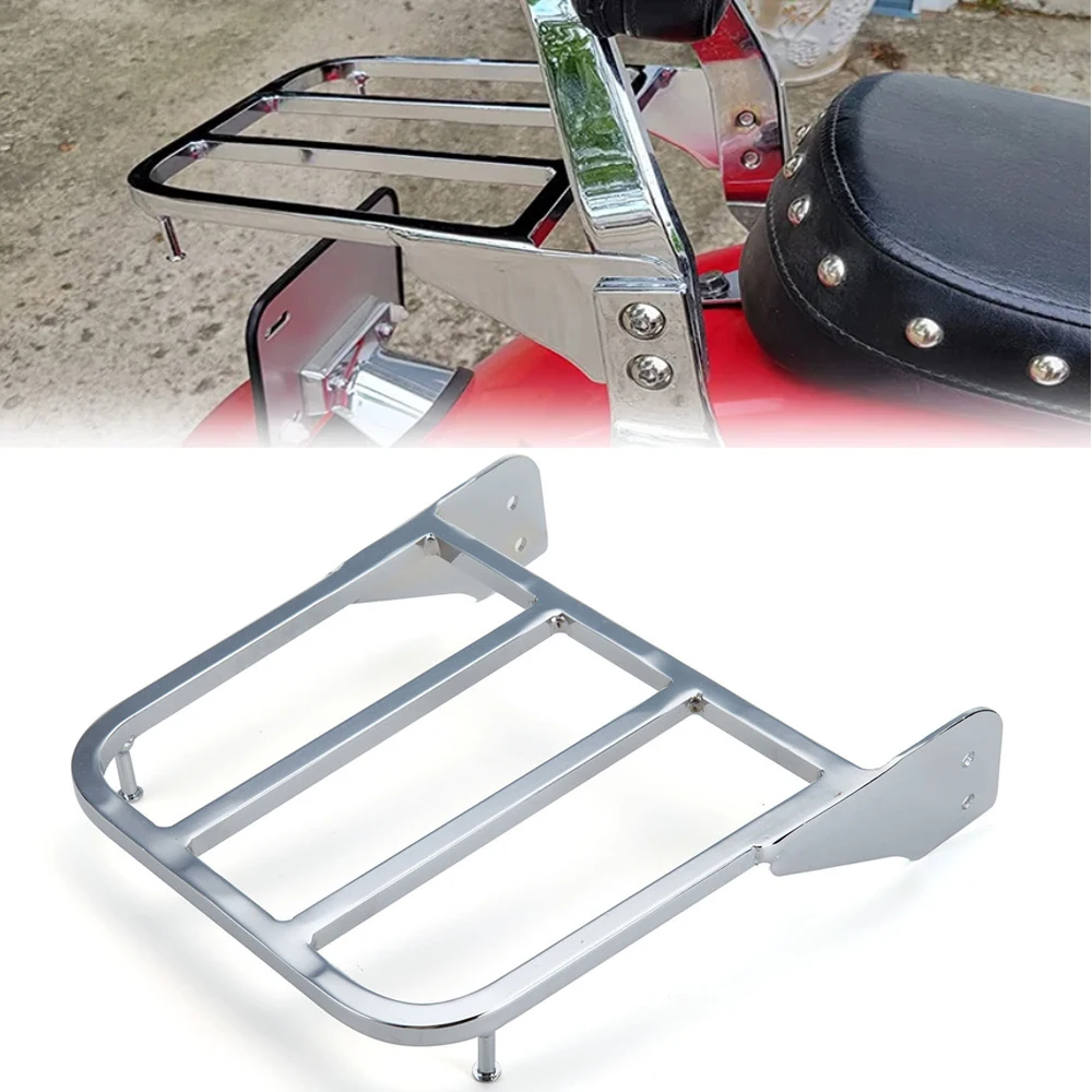 Chrome Motorcycle Rear Sissy Bar Luggage Rack For Suzuki Intruder Volusia 800 VL800 2001-2011 2002 2003 2004 2005 2006 2007 2008
Chrome Motorcycle Rear Sissy Bar Luggage Rack For Suzuki Intruder Volusia 800 VL800 2001-2011 2002 2003 2004 2005 2006 2007 2008