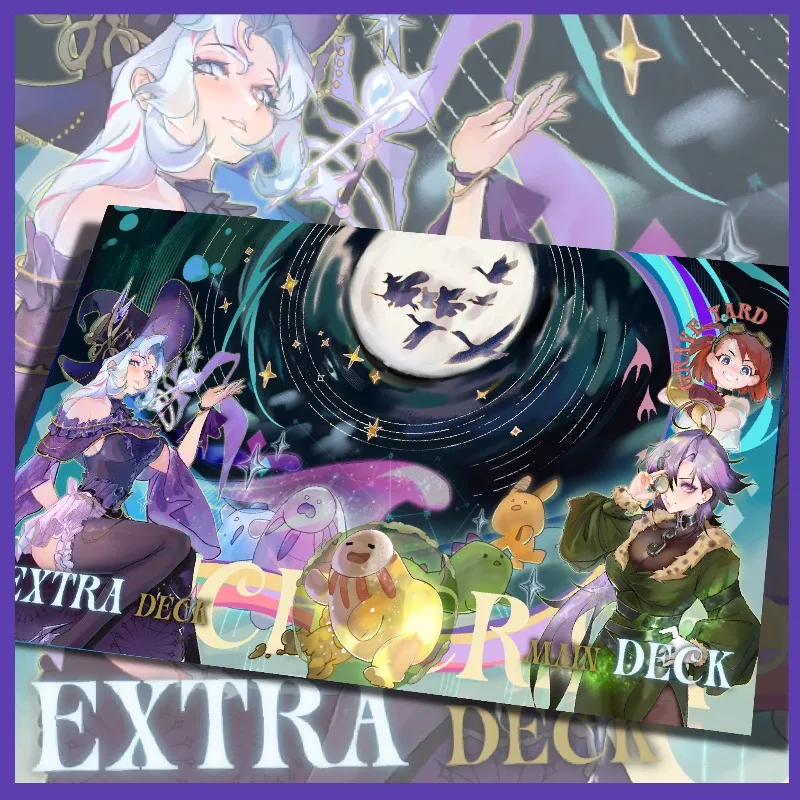 Yu-Gi-Oh! 600x350mm Witchcrafter Madame Rilliona Trading Card Playmat Witchcrafter Edel Single Board Game Card Mat Mouse Pad Toy
Yu-Gi-Oh! 600x350mm Witchcrafter Madame Rilliona Trading Card Playmat Witchcrafter Edel Single Board Game Card Mat Mouse Pad Toy