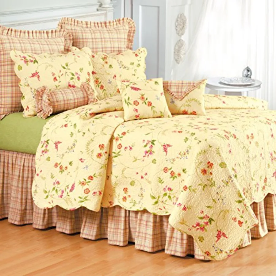C and F Priscilla Full Bedskirt Full Bed Skirt Pink
C and F Priscilla Full Bedskirt Full Bed Skirt Pink