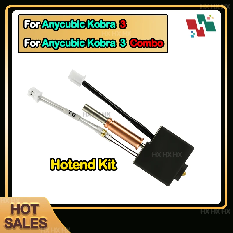 For Anycubic Kobra3 Spare Parts Accesories Thermistor Heating Tube 24v 50w Heater Block For Anycubic Kobra 3 Combo Hotend Nozzle
For Anycubic Kobra3 Spare Parts Accesories Thermistor Heating Tube 24v 50w Heater Block For Anycubic Kobra 3 Combo Hotend Nozzle