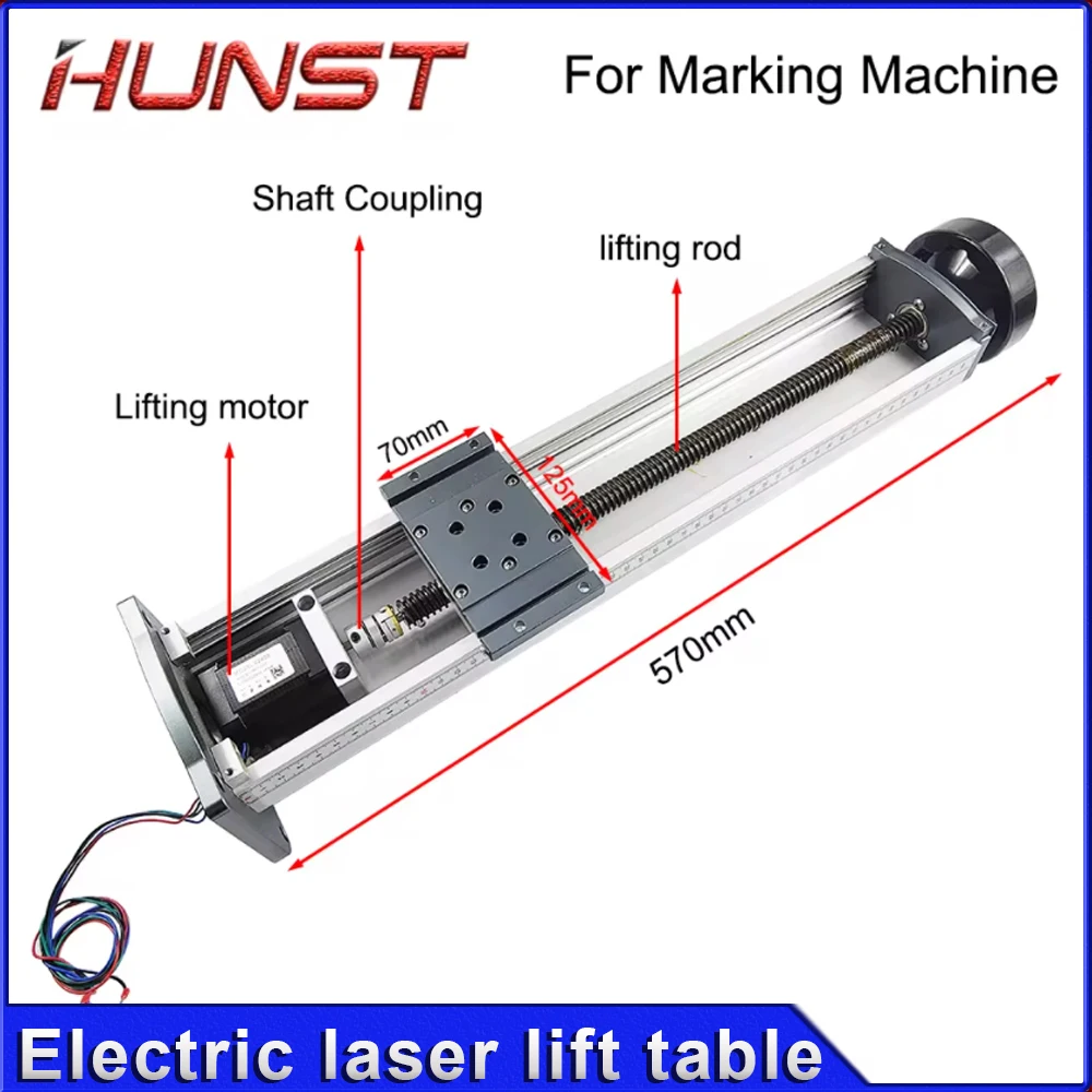 Hunst Laser Marking Machine Automatic Lift Table Z-axis Lift Stand Height 500mm, With Motor Driver & Power Supply.
Hunst Laser Marking Machine Automatic Lift Table Z-axis Lift Stand Height 500mm, With Motor Driver & Power Supply.