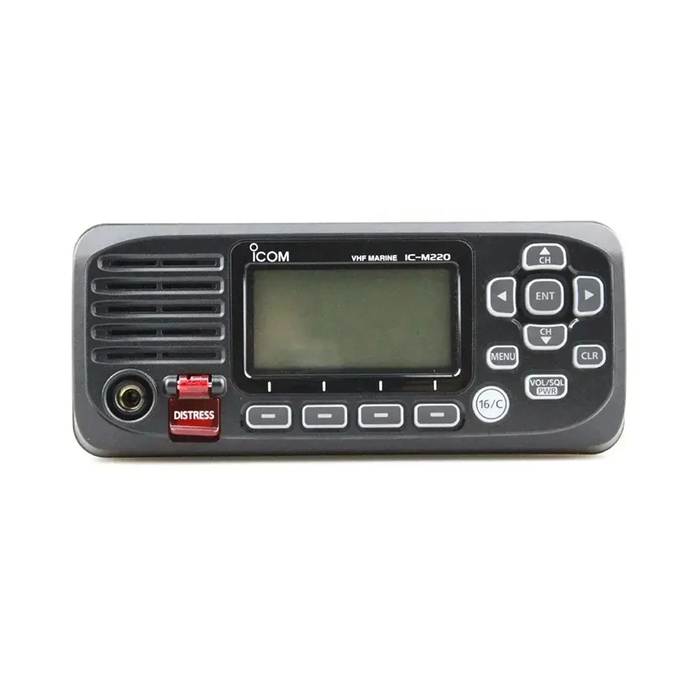 Icom IC-M220 VHF Marine Radio with Class D DSC, Waterproof, Compact Design - Ideal for Boats and Ships
Icom IC-M220 VHF Marine Radio with Class D DSC, Waterproof, Compact Design - Ideal for Boats and Ships