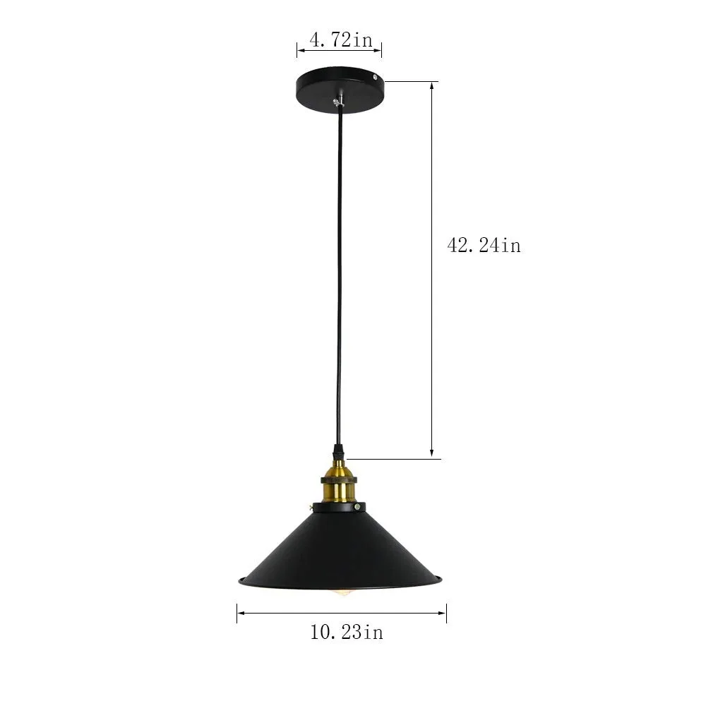 Black Vintage Pendant Light Loft Retro Chandelier Pendant Lamp E27 Base Industrial Hanging Light Edison Lighting for Living Room
Black Vintage Pendant Light Loft Retro Chandelier Pendant Lamp E27 Base Industrial Hanging Light Edison Lighting for Living Room