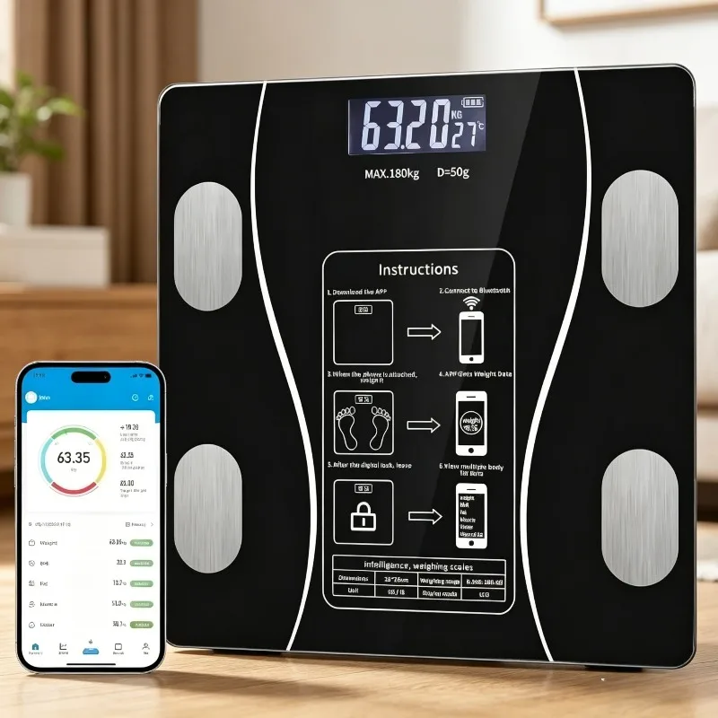 Body fat scale, one-click measurement of multiple data health report, a must for scientific fat reduction and shaping
Body fat scale, one-click measurement of multiple data health report, a must for scientific fat reduction and shaping