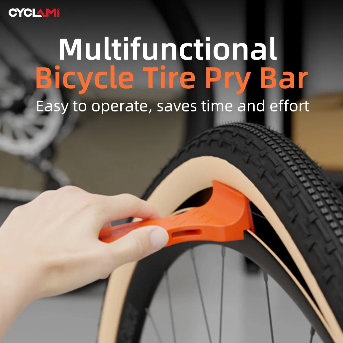 CYCLAMI Bicycle Tyre Lever Opener Breaker Portable Bike Tire Repair Remover Lever Lightweight Disassembly Bike Repair Tool
CYCLAMI Bicycle Tyre Lever Opener Breaker Portable Bike Tire Repair Remover Lever Lightweight Disassembly Bike Repair Tool