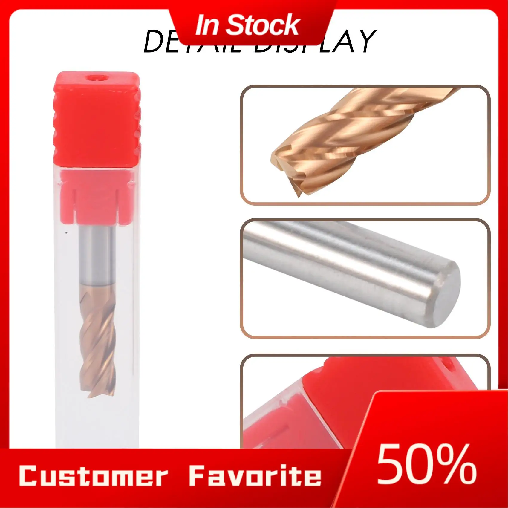 AT03 Top 5PCS 6Mm 4 Flute Carbide Endmills CNC Milling Cutter Milling Slotting Profiling Face Mill Spiral Bits
AT03 Top 5PCS 6Mm 4 Flute Carbide Endmills CNC Milling Cutter Milling Slotting Profiling Face Mill Spiral Bits