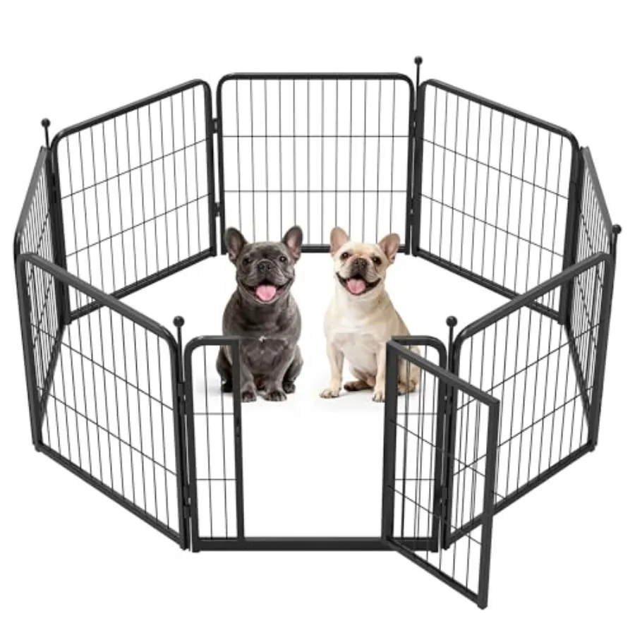 Instant Unleashed Dog Playpen Portable Pet Fence for Outdoor RV Trips and Camping 24inch 8 Panels for Puppy and Small Dogs│Pate
Instant Unleashed Dog Playpen Portable Pet Fence for Outdoor RV Trips and Camping 24inch 8 Panels for Puppy and Small Dogs│Pate