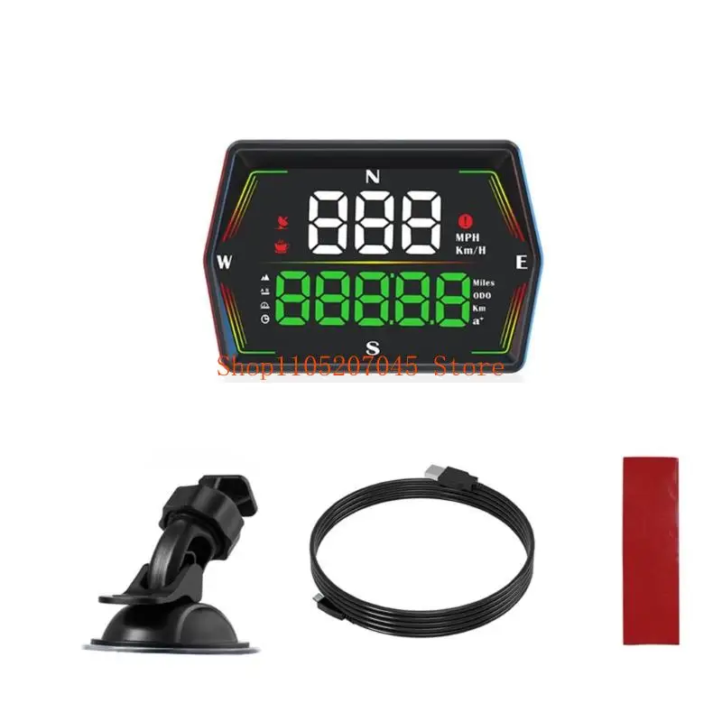 37cd Map Speed Display HUD For Real Time Driving Data Monitoring & Automatic Brightness Adjustment for Night Driving Safety
37cd Map Speed Display HUD For Real Time Driving Data Monitoring & Automatic Brightness Adjustment for Night Driving Safety