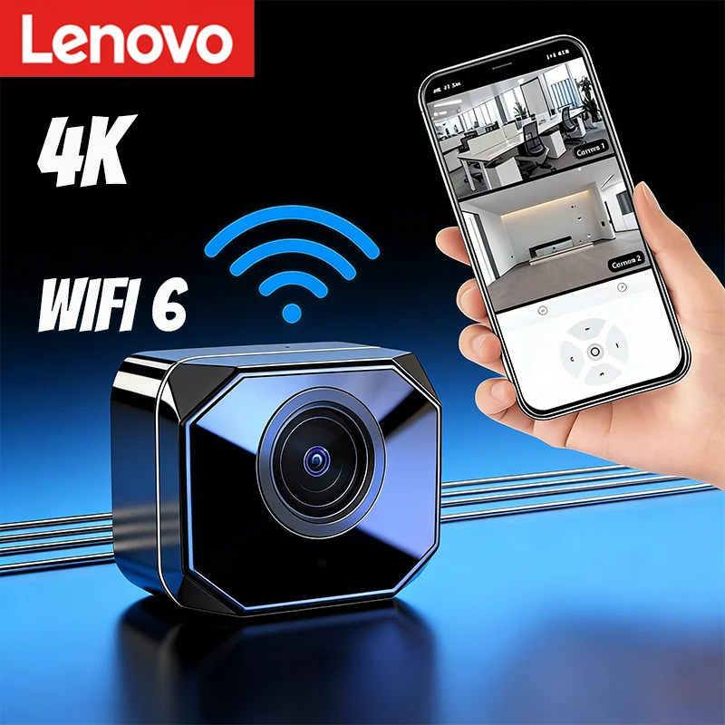 Lenovo 4K Mini Camera WiFi IP AP Remote Monitoring Lightweight Portable Camcorder Smart Home Surveillance Security Camera 2026
Lenovo 4K Mini Camera WiFi IP AP Remote Monitoring Lightweight Portable Camcorder Smart Home Surveillance Security Camera 2026