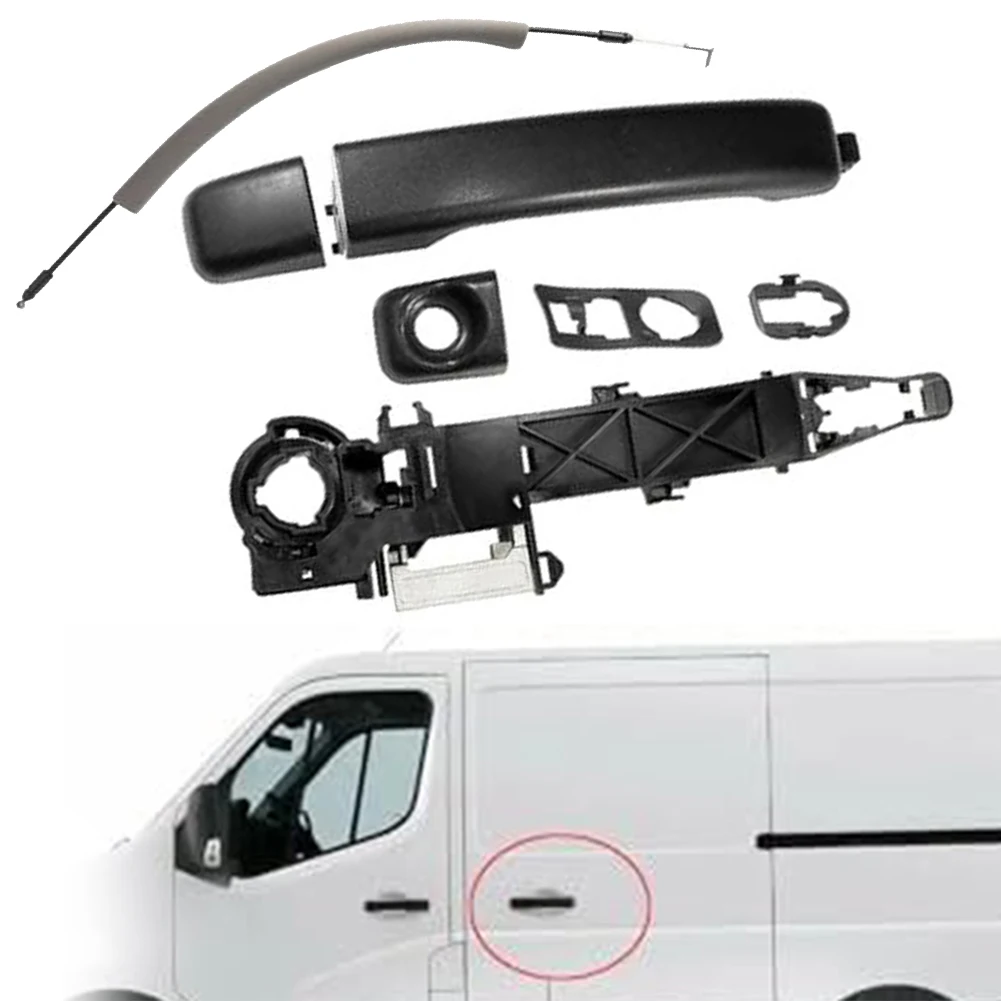 Car Exterior Door Handle With Cable For Renault For Master MK3 806075963R 806067794R Outer Handle With Bracket
Car Exterior Door Handle With Cable For Renault For Master MK3 806075963R 806067794R Outer Handle With Bracket