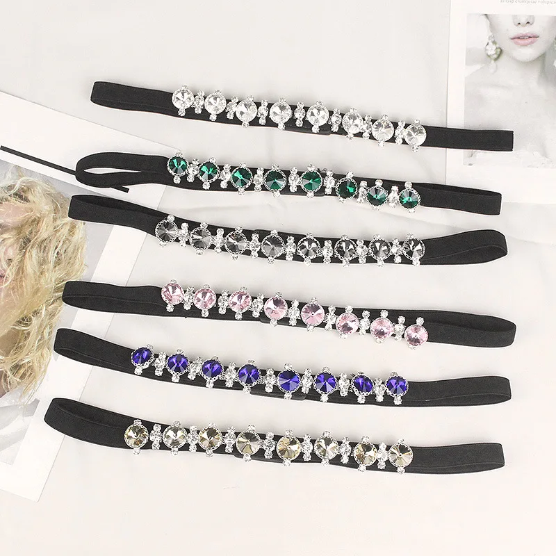Green White Blue Crystal Gem Waist Belt for Women Dress Shirt Sliim Waistband Bling Rhinestone Decoration Belt Wedding Sashes
Green White Blue Crystal Gem Waist Belt for Women Dress Shirt Sliim Waistband Bling Rhinestone Decoration Belt Wedding Sashes