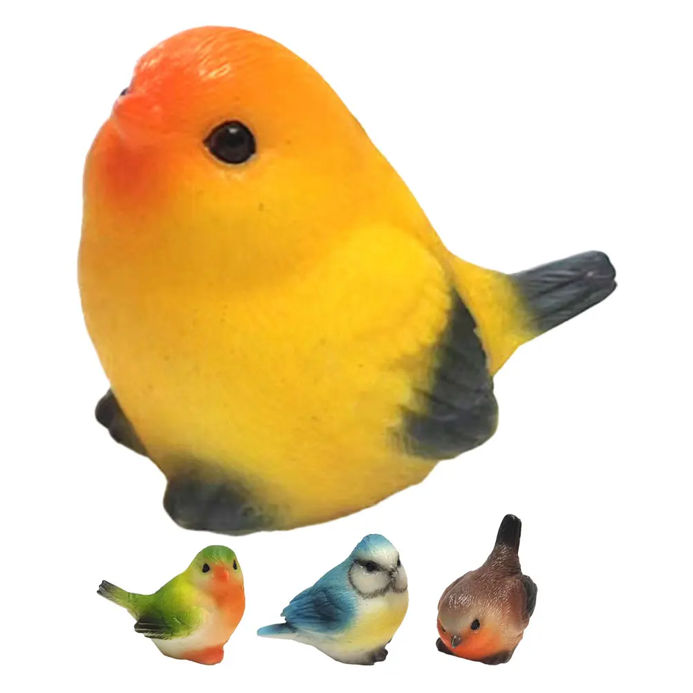 4pcs Resin Decorative Bird Figurines Miniature Animal Sculptures For Garden Home Desk Decor Landscape Accessories
4pcs Resin Decorative Bird Figurines Miniature Animal Sculptures For Garden Home Desk Decor Landscape Accessories