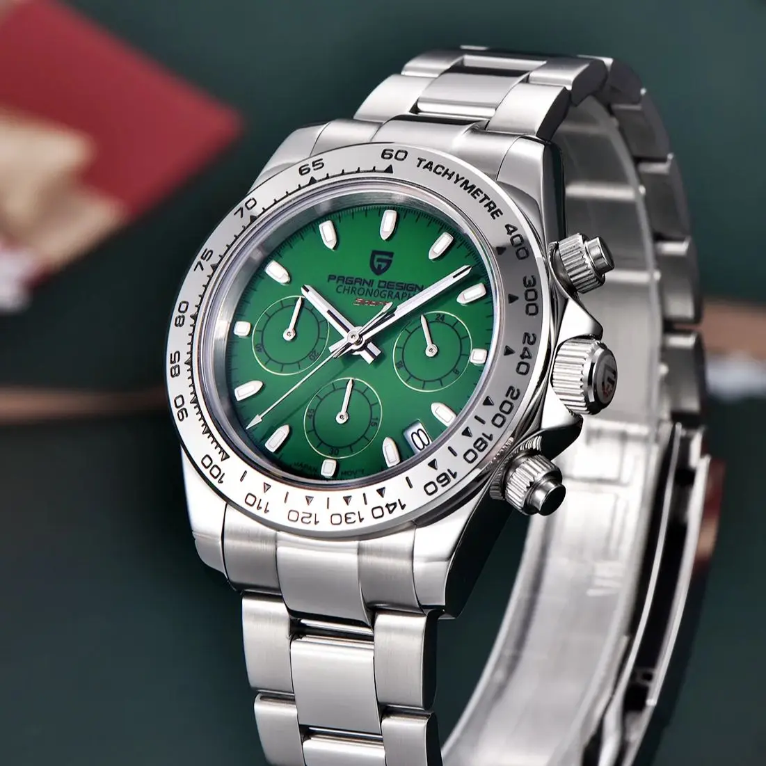 PAGANI DESIGN New Men's Quartz Watch Synthetic Sapphire Crystal 100M Water Resistance Japanese Movement Business Style PD1727
PAGANI DESIGN New Men's Quartz Watch Synthetic Sapphire Crystal 100M Water Resistance Japanese Movement Business Style PD1727
