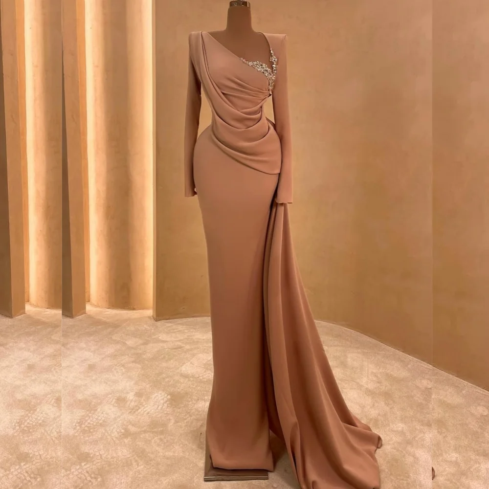 Customized Sizes Available Jersey Sequined Pleat Trumpet V-neck Long Dresses Bespoke Occasion Fashion Classic
Customized Sizes Available Jersey Sequined Pleat Trumpet V-neck Long Dresses Bespoke Occasion Fashion Classic