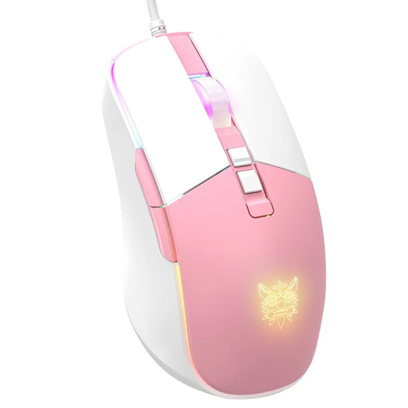 Free Sample ONIKUMA CW916 Pink/Blue 7000 DPI Wired Adjustable LED light Mouse Ergonomic Mouse for Girls RGB Gaming Mouse Gamer
Free Sample ONIKUMA CW916 Pink/Blue 7000 DPI Wired Adjustable LED light Mouse Ergonomic Mouse for Girls RGB Gaming Mouse Gamer