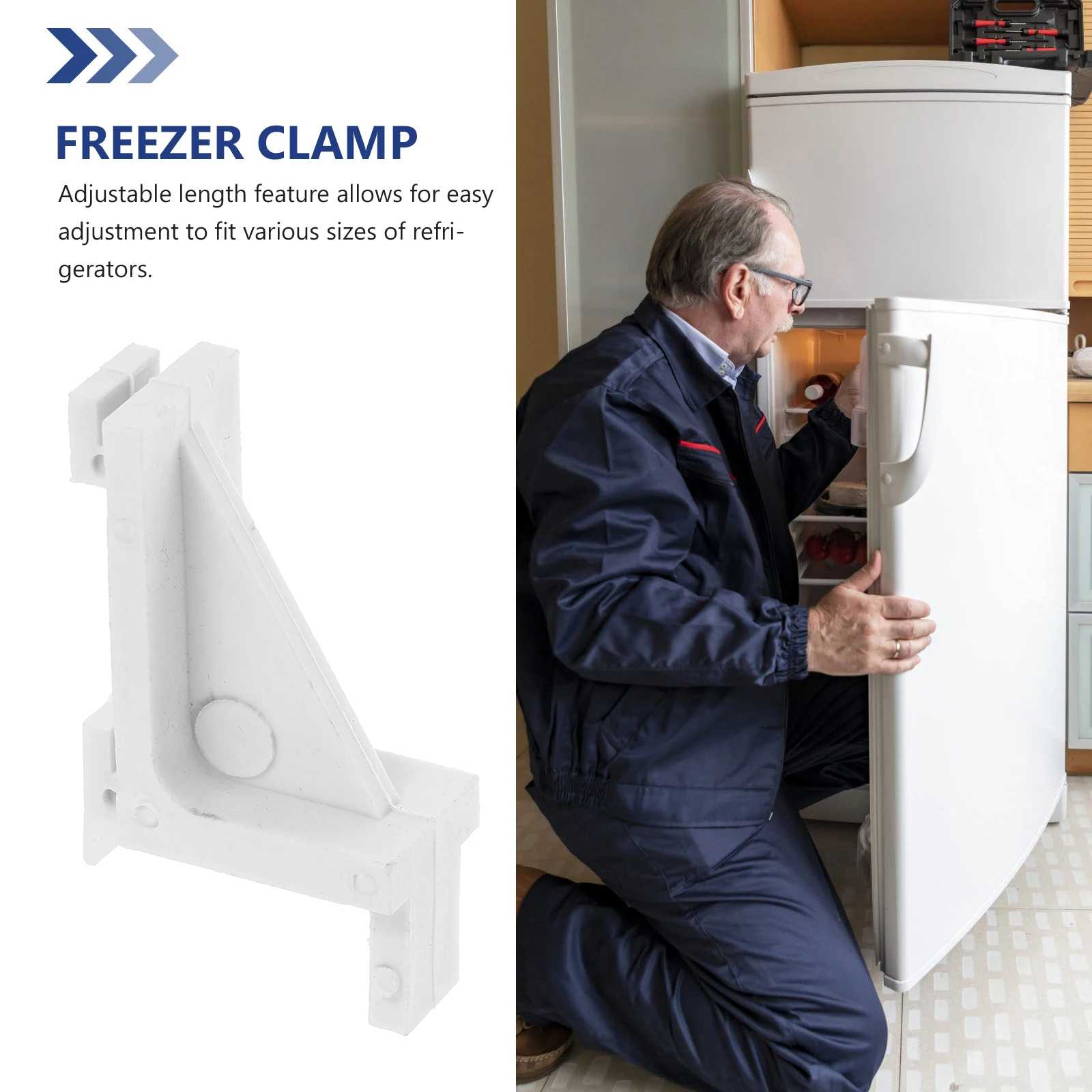 10pcs Plastic Snap Hook Clips Fridge Freezer Cooler Shelves Storage Bracket White Partition Adjustable Length Refrigerator
10pcs Plastic Snap Hook Clips Fridge Freezer Cooler Shelves Storage Bracket White Partition Adjustable Length Refrigerator
