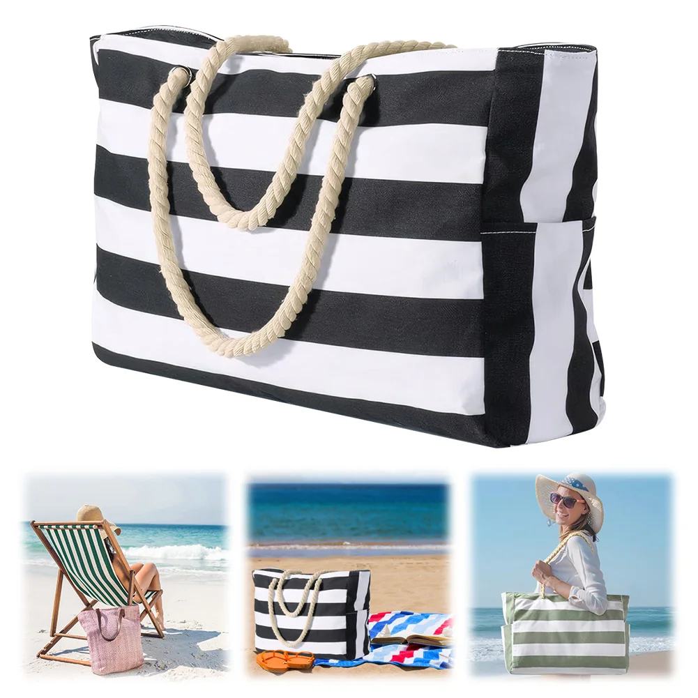 Beach Bag Large Swim Pool Bag Waterproof Sandproof Travel Overnight Bag with Zipper for Women
Beach Bag Large Swim Pool Bag Waterproof Sandproof Travel Overnight Bag with Zipper for Women