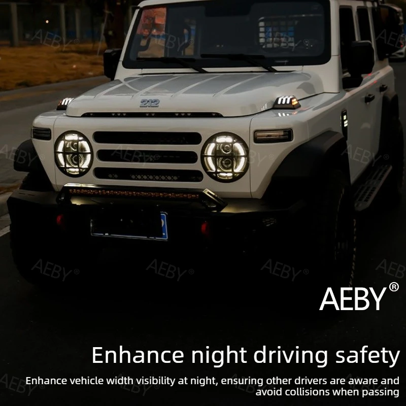 AEBY For BAIC 212 T01 Hood side marker lights,LED light strip waterproof,Daytime running light corner trim strips,Accessories
AEBY For BAIC 212 T01 Hood side marker lights,LED light strip waterproof,Daytime running light corner trim strips,Accessories