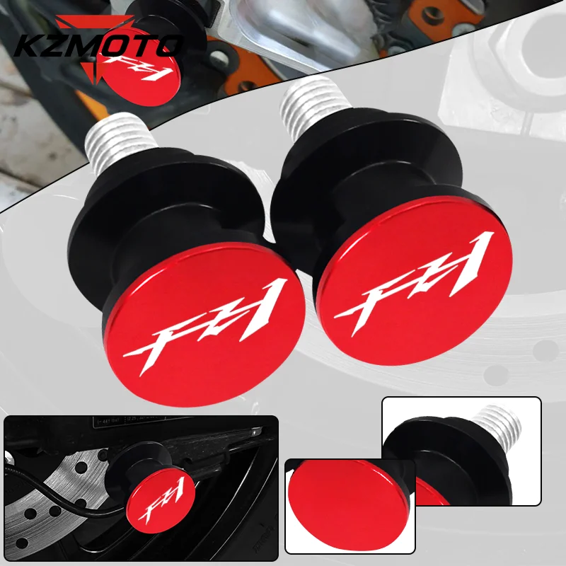 6MM Motorcycle CNC Aluminum Swingarm Spools Stand Screws Slider Protector Accessories For Yamaha FZ1 Fazer fz1 2001-2019 2018
6MM Motorcycle CNC Aluminum Swingarm Spools Stand Screws Slider Protector Accessories For Yamaha FZ1 Fazer fz1 2001-2019 2018