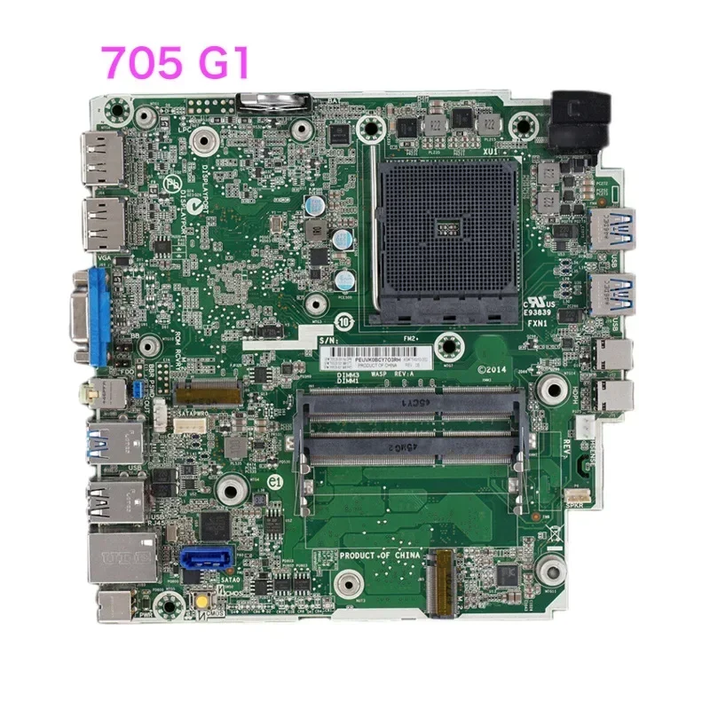 Suitable for HP 705 G1 DM Desktop Motherboard 754910-001 755528-001 Mainboard 100% tested fully work Free Shipping
Suitable for HP 705 G1 DM Desktop Motherboard 754910-001 755528-001 Mainboard 100% tested fully work Free Shipping
