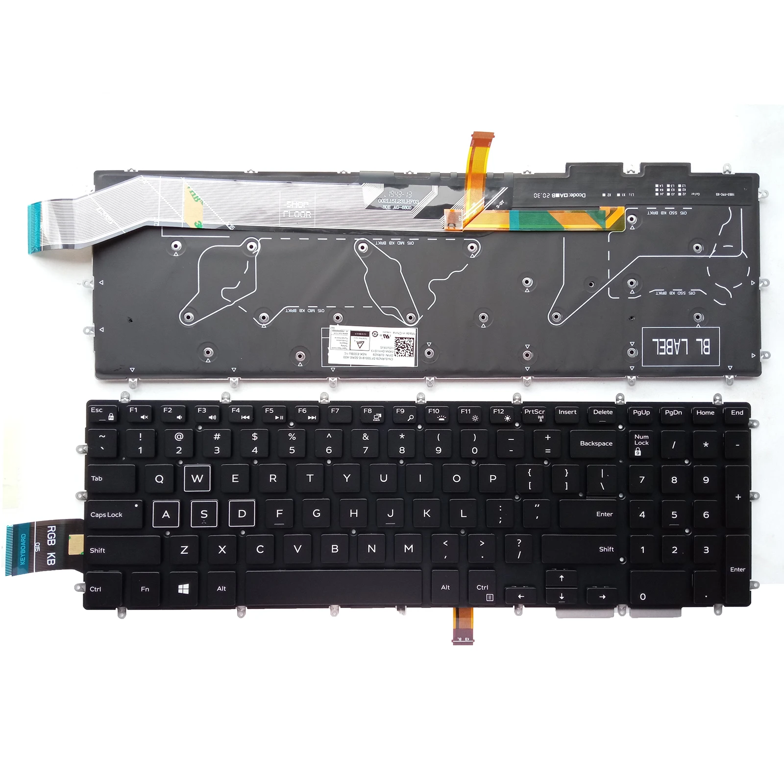 Новая клавиатура с подсветкой для Dell Inspiron Dell G3 15 3590 G3 5590 p89 M15 2019 US
Новая клавиатура с подсветкой для Dell Inspiron Dell G3 15 3590 G3 5590 p89 M15 2019 US