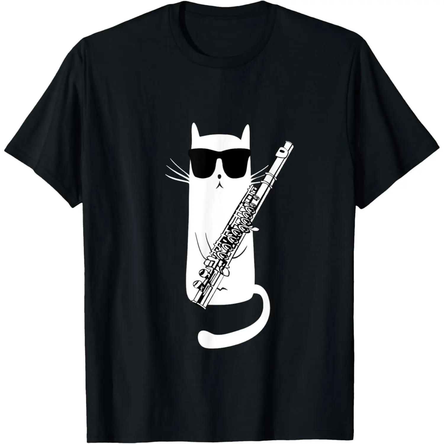Unisex Funny Musician Cat T-Shirt | Bassoon Oboe Player Graphic Tee | Cool Kitty Music Lover Gift Top
Unisex Funny Musician Cat T-Shirt | Bassoon Oboe Player Graphic Tee | Cool Kitty Music Lover Gift Top
